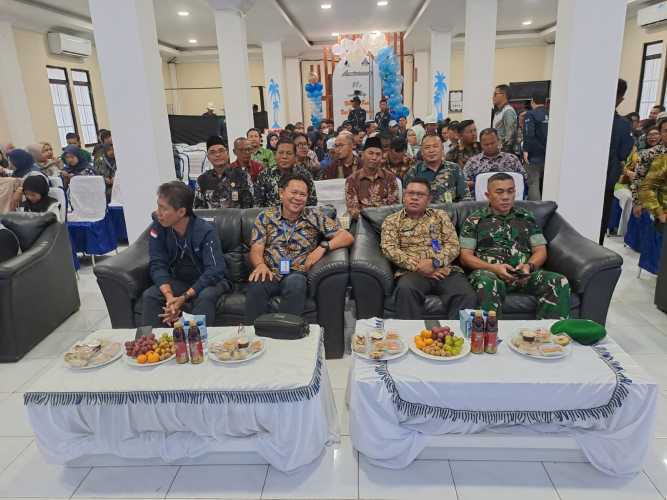 Sambut HUT Ke -57 Sambu Group, Danramil Pulau Burung Hadiri Acara Syukuran