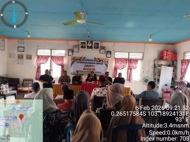 Pemdes Sungai Luar Tegaskan Transparansi Pengelolaan BUMDes Lewat MDPT 2025