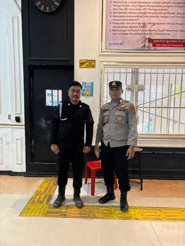 Polsek Labuhan Ruku Laksanakan Pengamanan di Lapas Klas IIA Labuhan Ruku