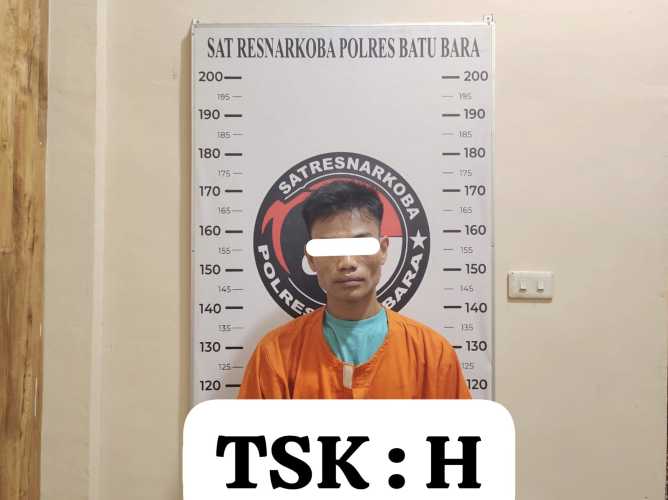 Polres Batu Bara Ungkap Kasus Narkotika Jenis Shabu, Satu Tersangka Diamankan