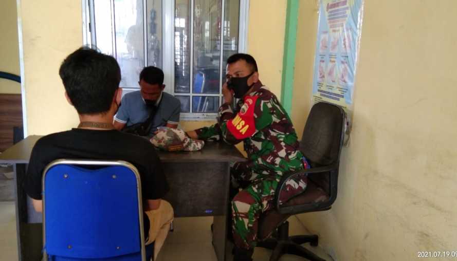 Serda Siswanto Menjaga Komunikasi dengan Pihak Desa