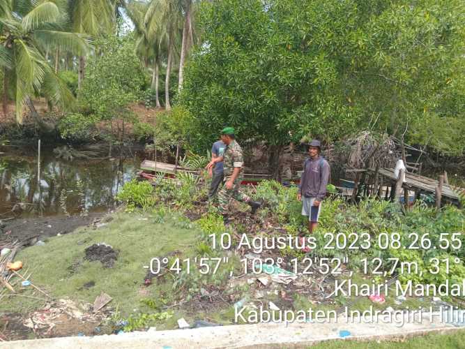 Kopda Sudarwis Larang Aktifitas Membakar Warga