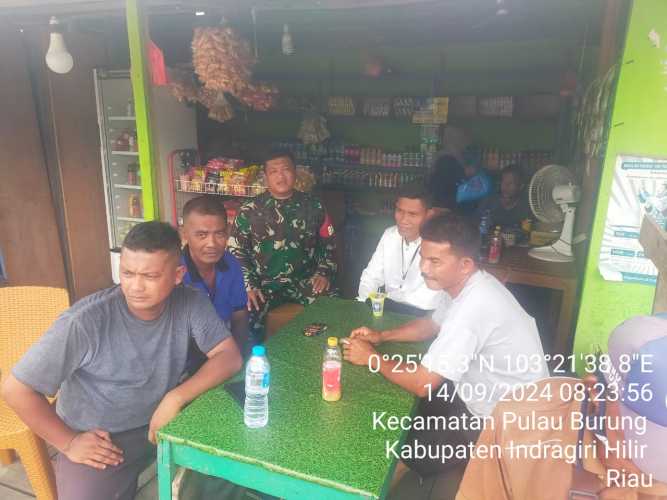 Serda Ahmad Feri Dengan Komsos Bahas Situasi Politik