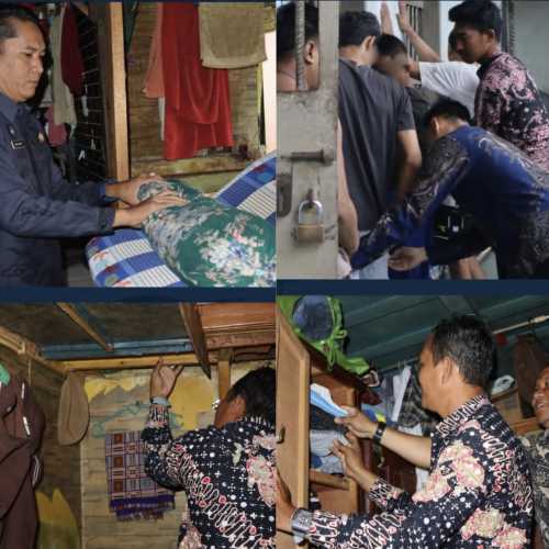 Antisipasi Gangguan Kamtib, Lapas Tembilahan Laksanakan Razia Blok Hunian
