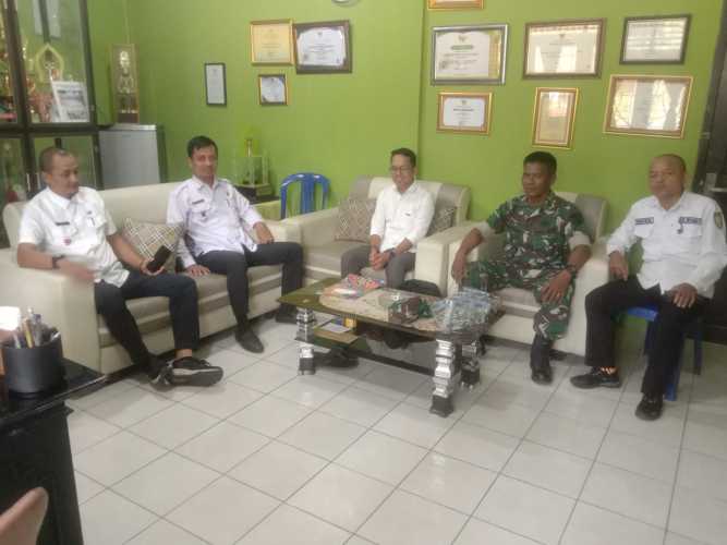Danposramil Tembilahan Jalin Silaturahmi, Ciptakan Harmoni Lintas Sektor di Wilayah Binaan