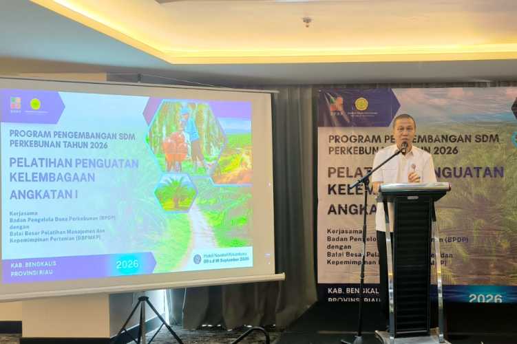 Disbun Riau: Kelembagaan Perkebunan Jadi Akses Petani Terima Program Bantuan Pemerintah