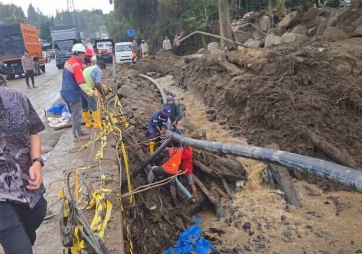 Pemerintah Percepat Pemulihan Infrastruktur dan Fasilitas Publik di Solok